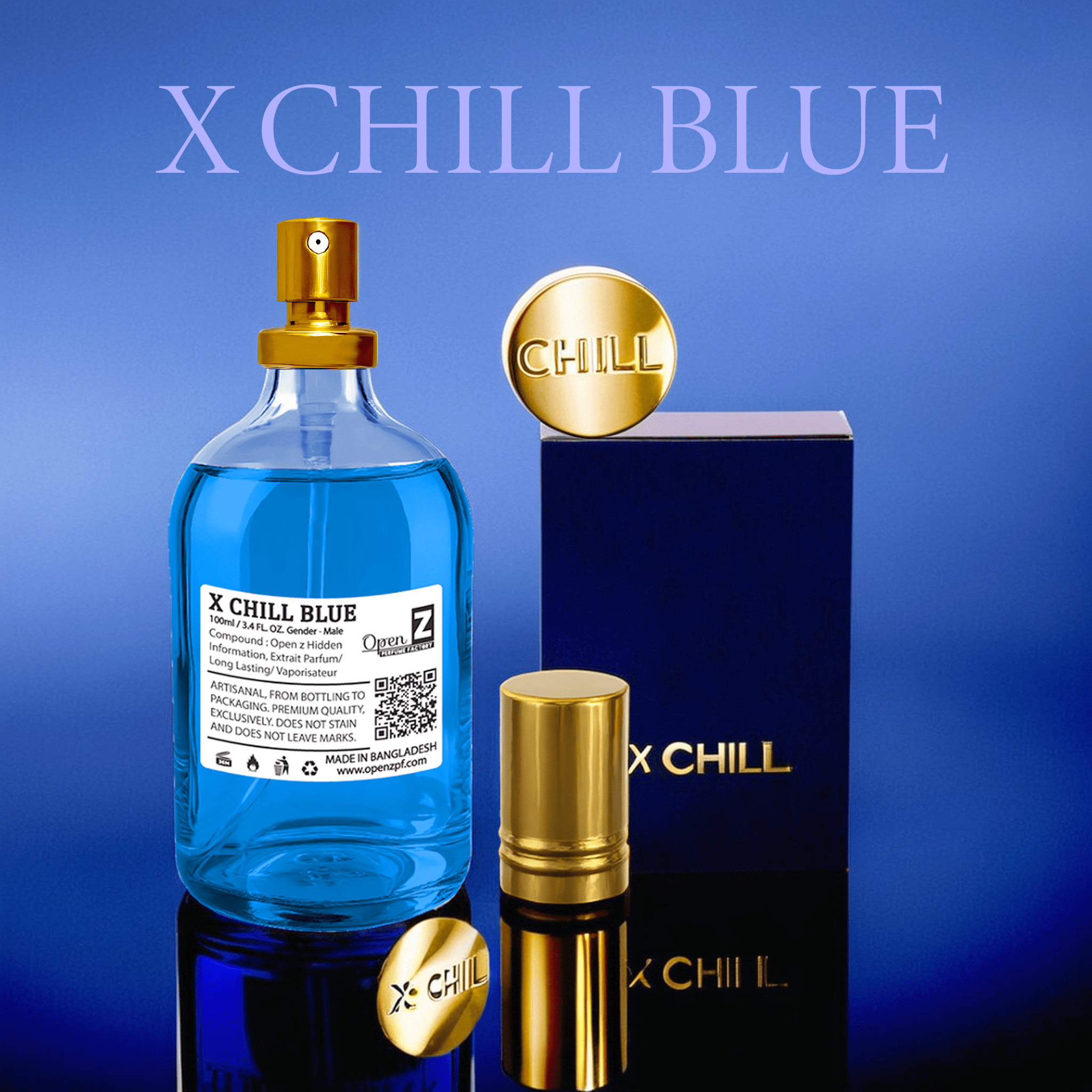 X CHILL BLUE